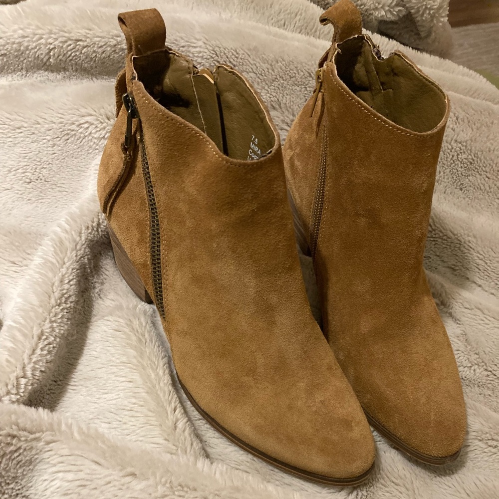 Sole society Brown suede boots 7.5